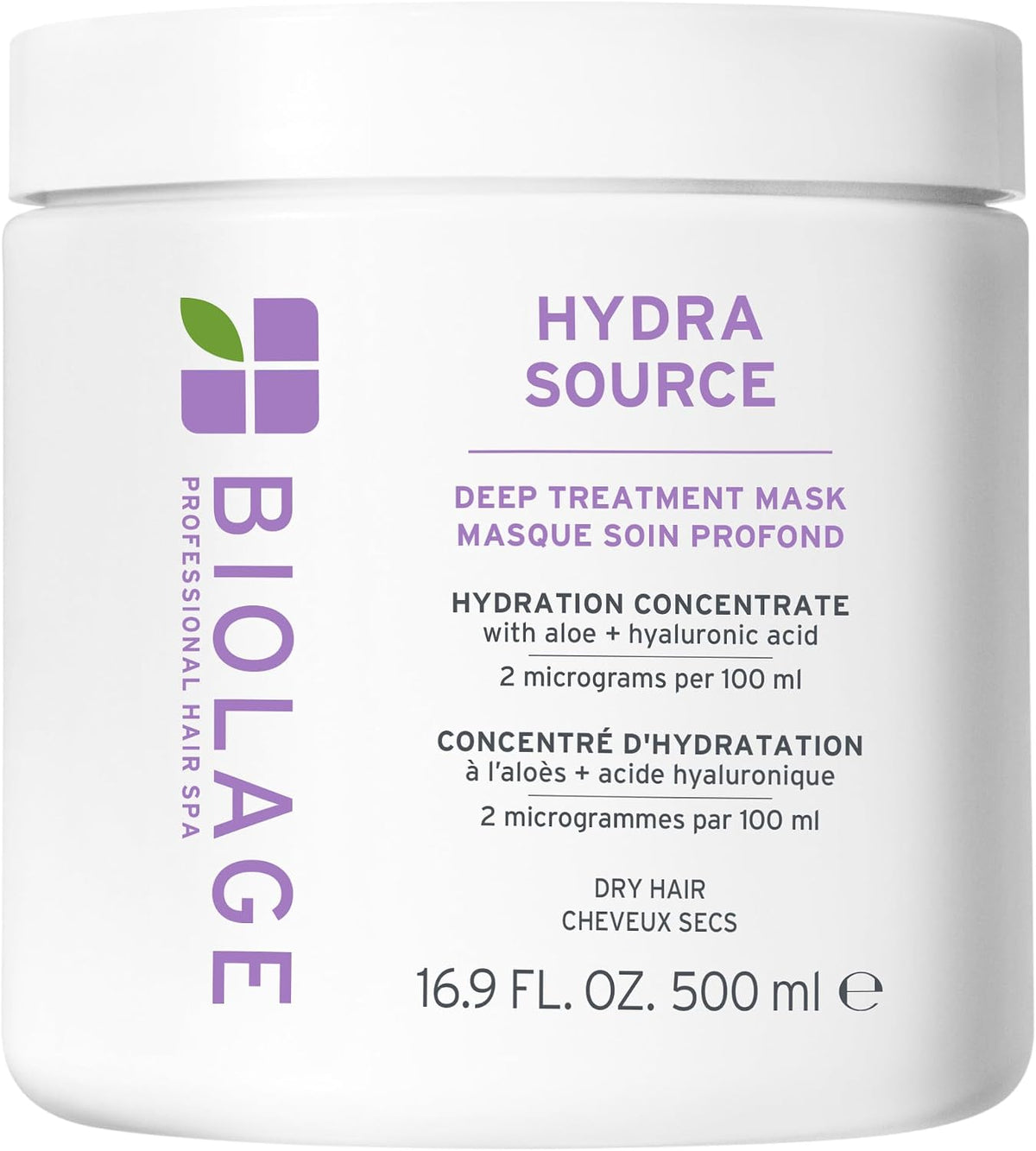 Biolage Hydra Source Deep Treatment Mask – For Dry Hair