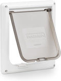PetSafe Interior Cat Door, 2-Way Lock, White, Cats up to 15 lb