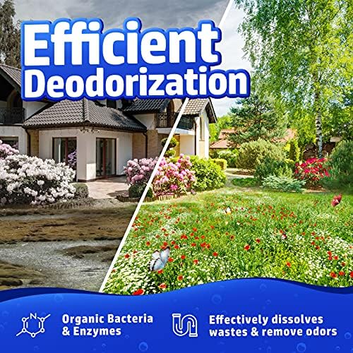 Vacplus Septic Tank Treatment, 12 Pack, 1-Year Supply, 2X Efficiency