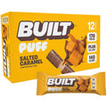 BUILT Puff Protein Bars, Variety Pack, 15g-17g Protein - 12 Count
