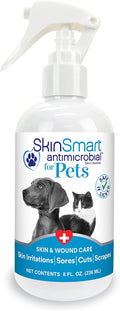 SkinSmart Antimicrobial Wound Care for Pets, Hypochlorous Acid Spray, 8 oz