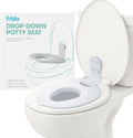 Frida Baby Fold-and-Go Portable Potty Seat for Toilet, Toddlers, Free Bag