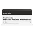 Amazon Basics FSC Certified Ultra Plus Universal Multifold Paper Towels, 2400 Count, 16 Pack of 150, White (Previouly AmazonCommercial)