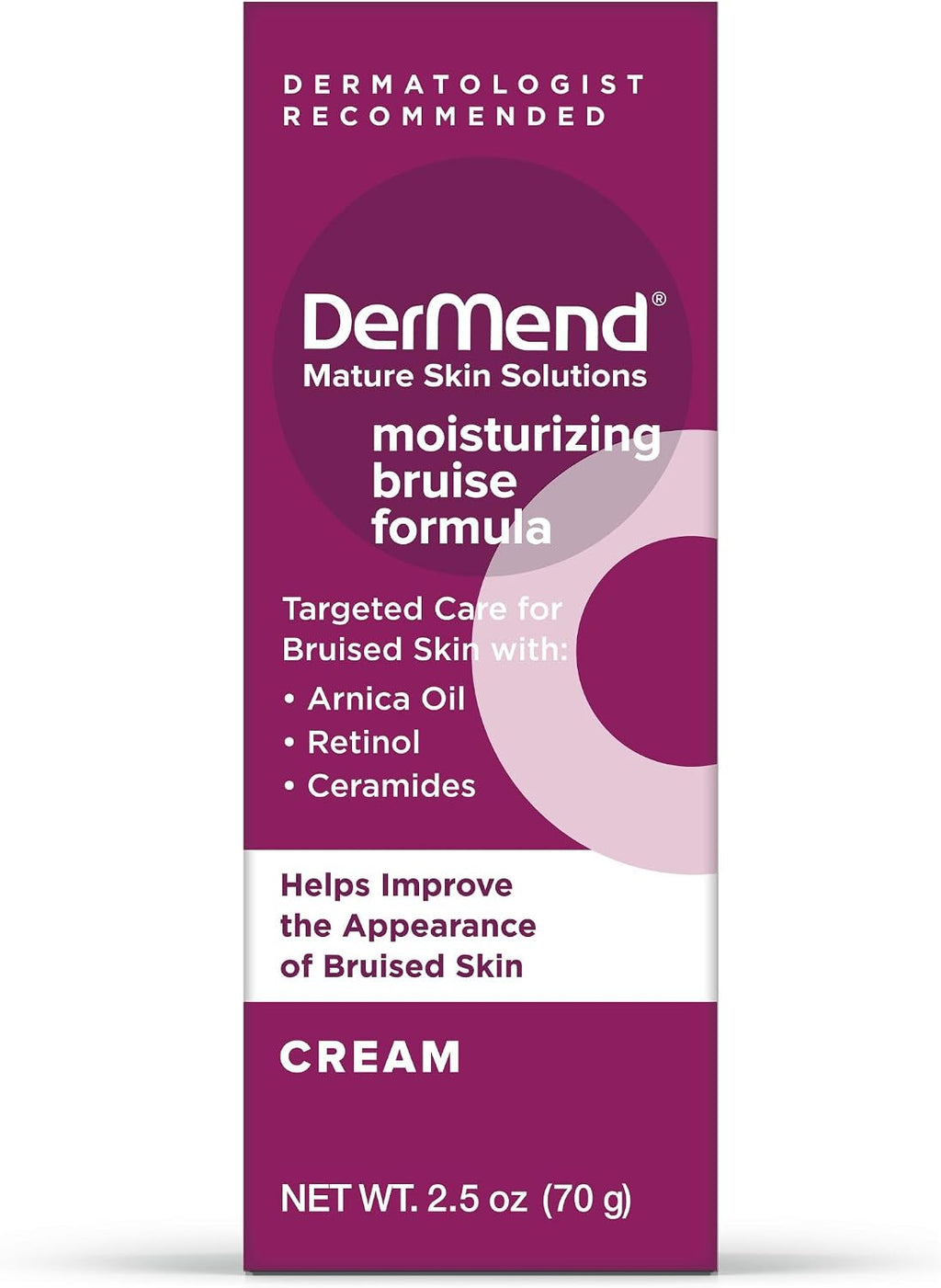 Dermend Arnica Bruise Cream with Vitamin K, 4.5 oz