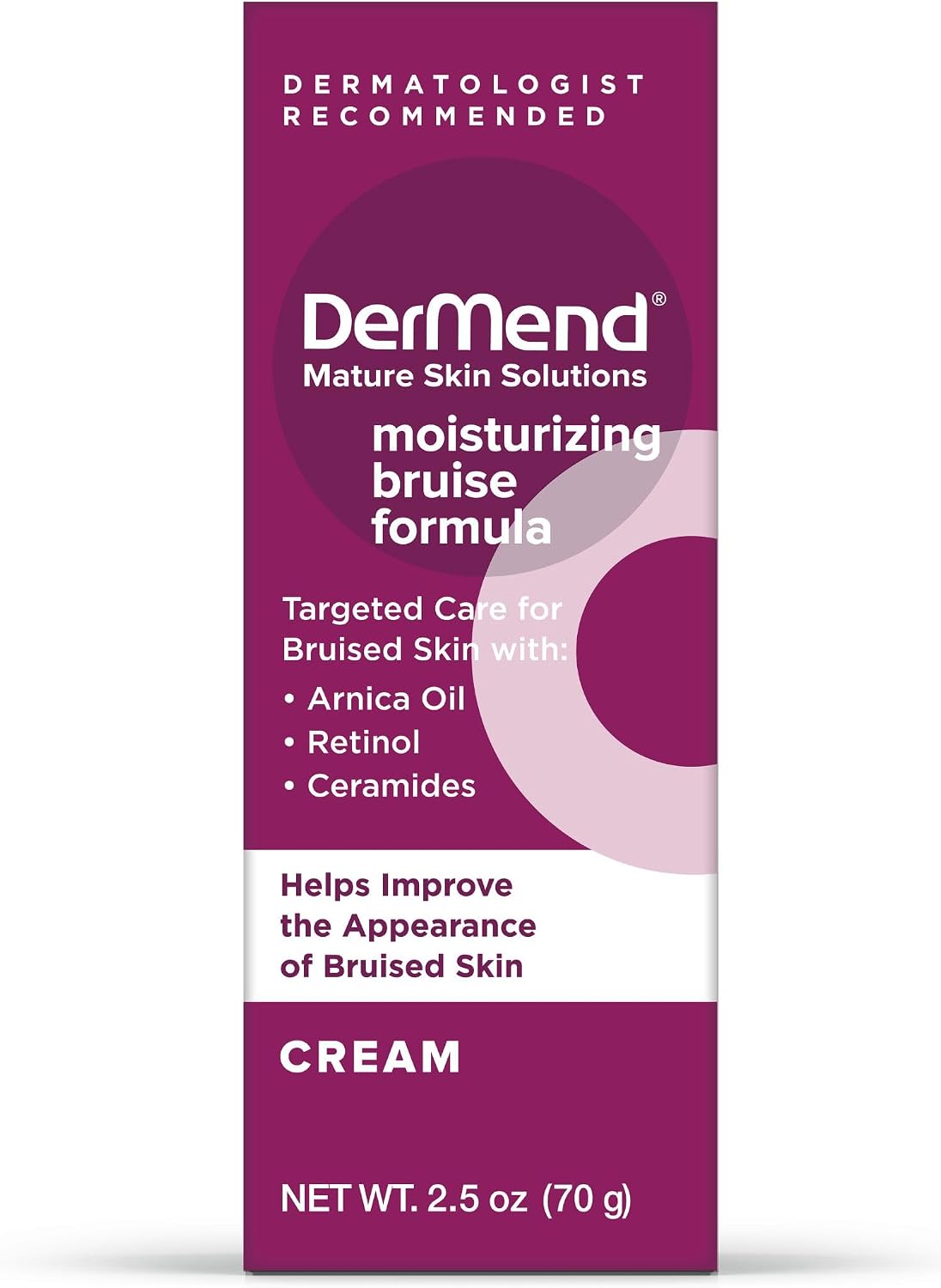 Dermend Arnica Bruise Cream with Vitamin K, 4.5 oz