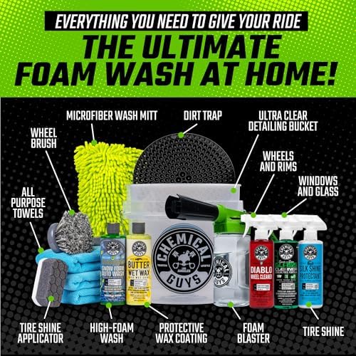 Chemical Guys, 14-Piece Arsenal Builder Car Wash Kit with Foam Blaster 6