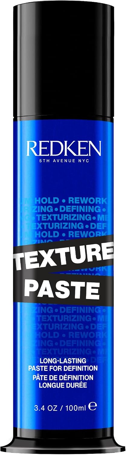 Redken Long-Lasting Styling Paste – Flexible Control, Medium Hold, 3.4 Oz
