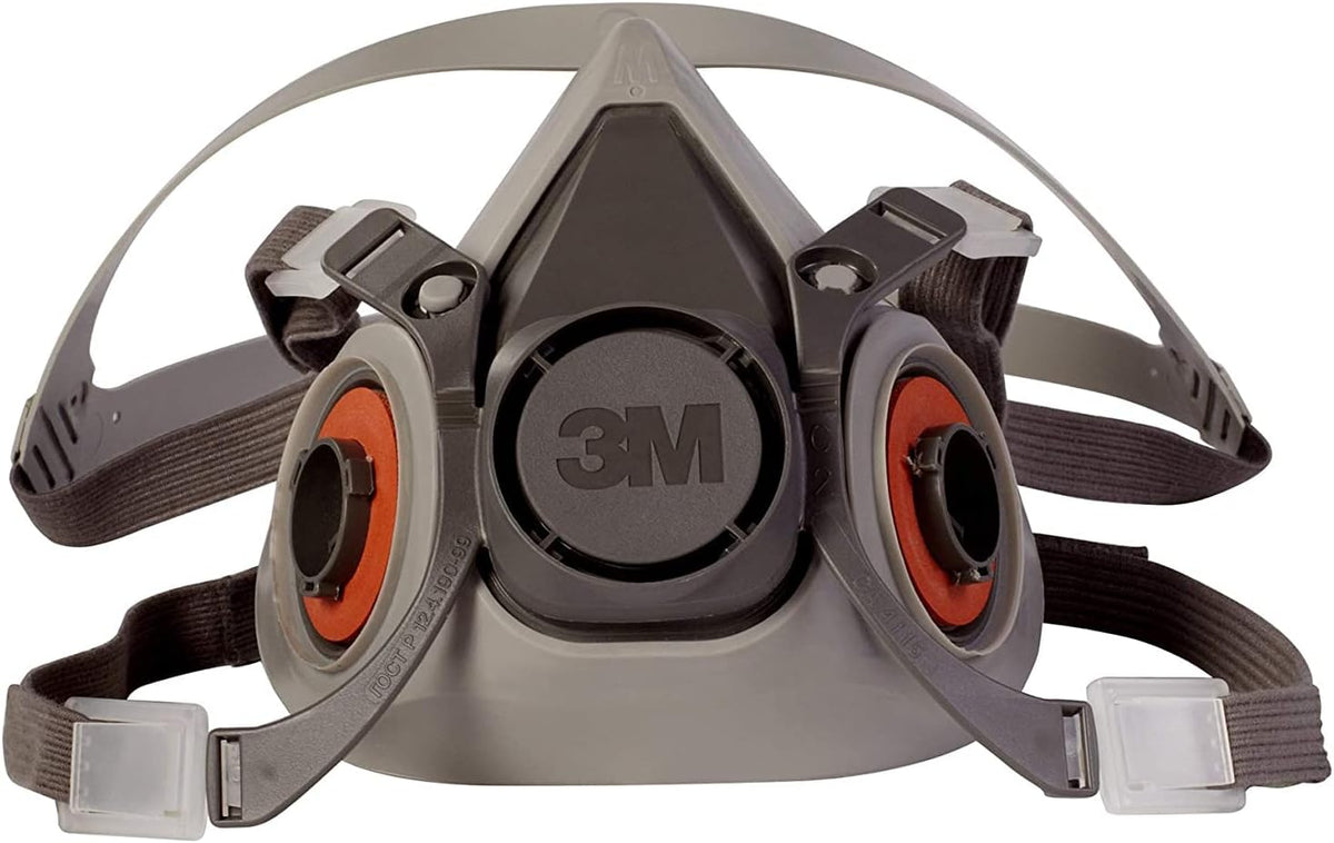 3M 6200 Half Mask for Use With 6000 Series Cartridges, Face Piece