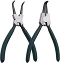 4pcs 7in Snap Ring Pliers, 5/64in Tips