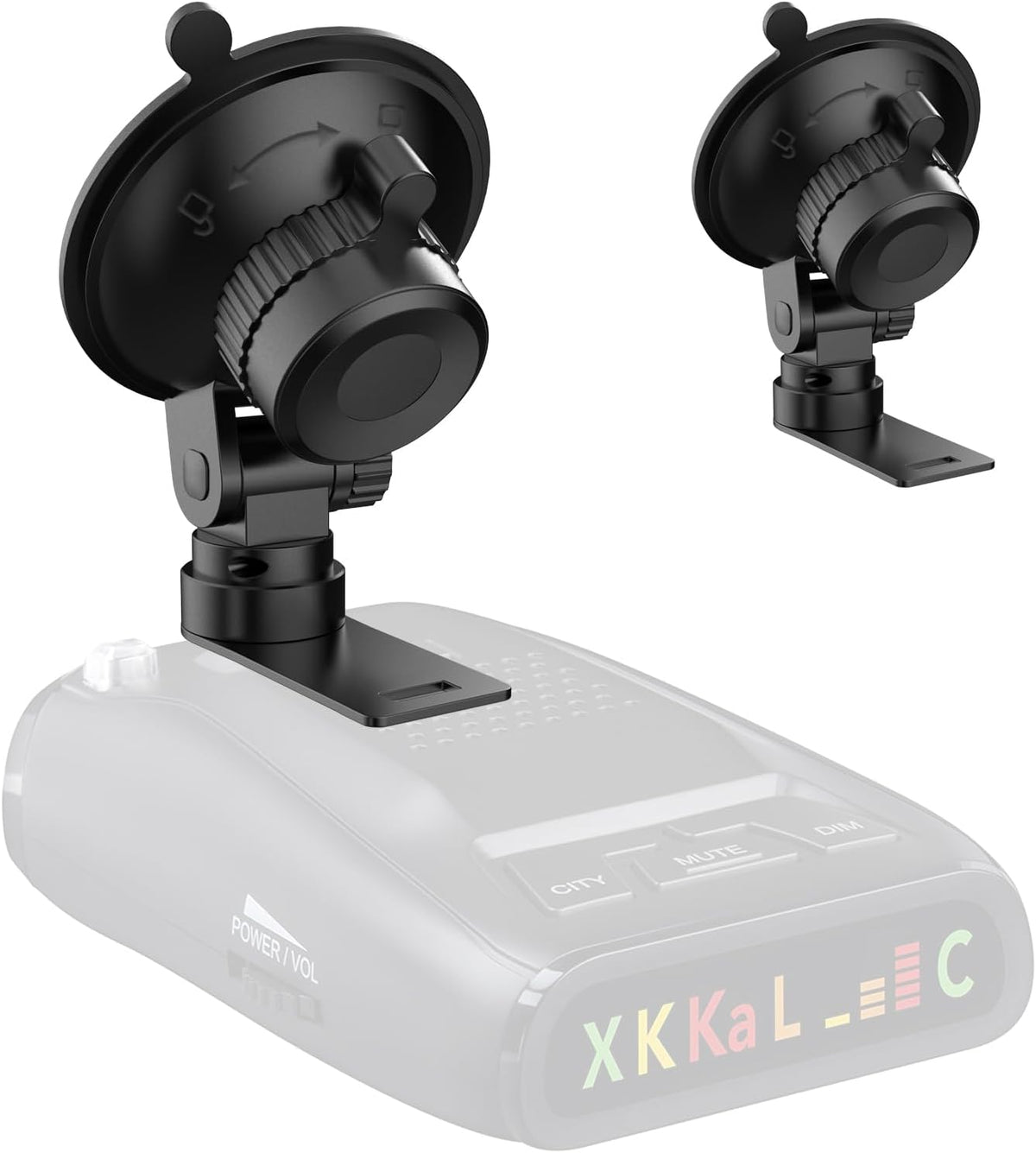 for Uniden Radar Detector Mount,Windshield &Dashboard Suction Cup Bracket