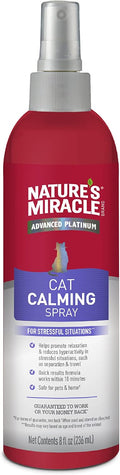 Nature's Miracle Cat Calming Spray, Stress-Reducing Formula, 8 oz