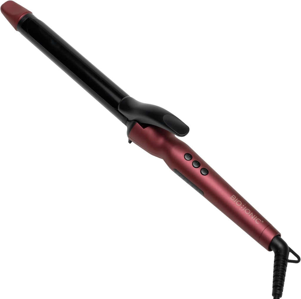 Bio Ionic Long Barrel Curling Iron, Moisture Heat Technology & NanoIonic MX