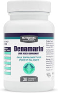 Nutramax Denamarin Liver Supplement for Dogs, Chewable Tablets, 30ct | Liver Support for Dogs, contains S-Adenosylmethionine (SAMe) + Milk Thistle Silybin, All Ages & Sizes, Chewable Tablets