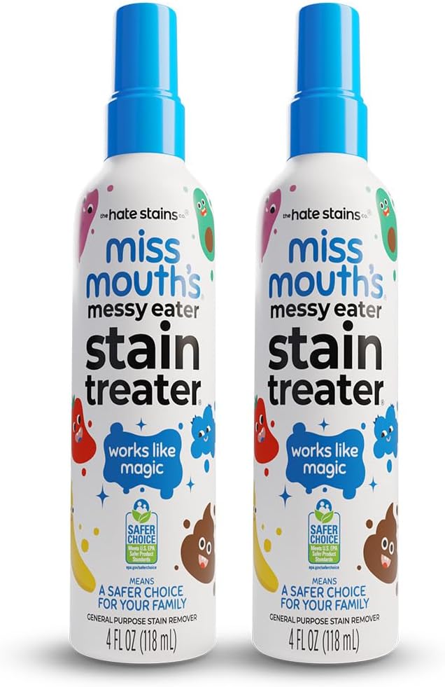 Miss Mouth's Messy Eater Stain Treater Spray, Laundry Stain Remover, 4 Oz