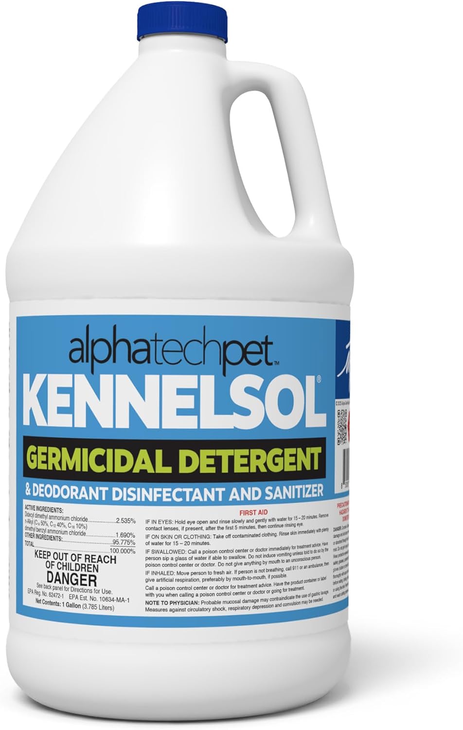 ATP KennelSol Disinfectant & Cleaner for Kennels, 1 Gallon, 1 ct