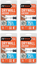 E-Z Ancor 25310#8 x 1-1/4" 50 Count 75lb Self-Drilling Twist-N-Lock Drywall Anchor