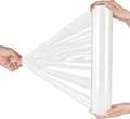 AISEY Stretch Wrap Roll Heavy Duty Plastic Moving Wrap 11.8" X 500FT