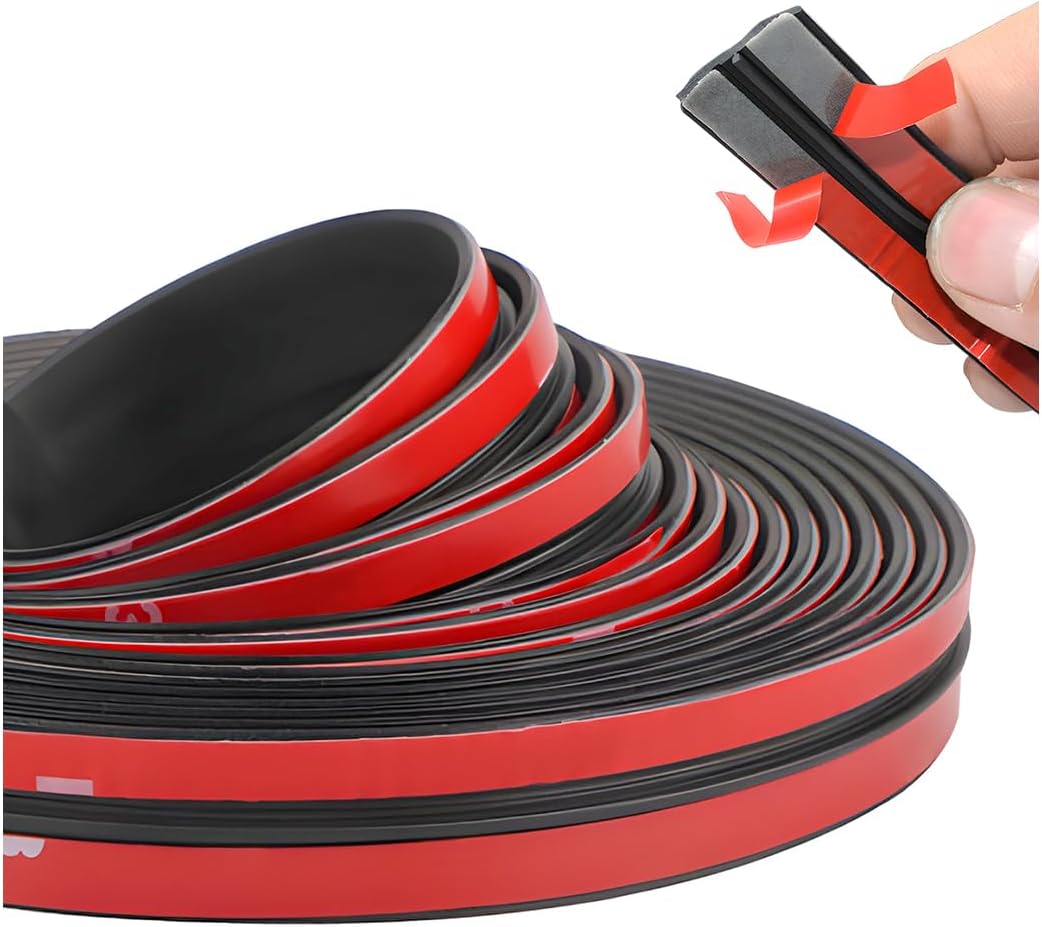 BESULEN 26 Ft Car Windshield Weather Stripping, 14mm+19mm As a Set