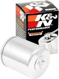 K&N Motorcycle Oil Filter: High Performance, Wrench Off Nut, KN-171C