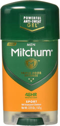 Mitchum Men’s Antiperspirant Deodorant Gel, Mountain Air, 3.4 oz