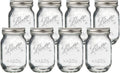 Ball Wide Mouth Quart 32oz. Glass Mason Jar with Lids and Bands, 8 Count