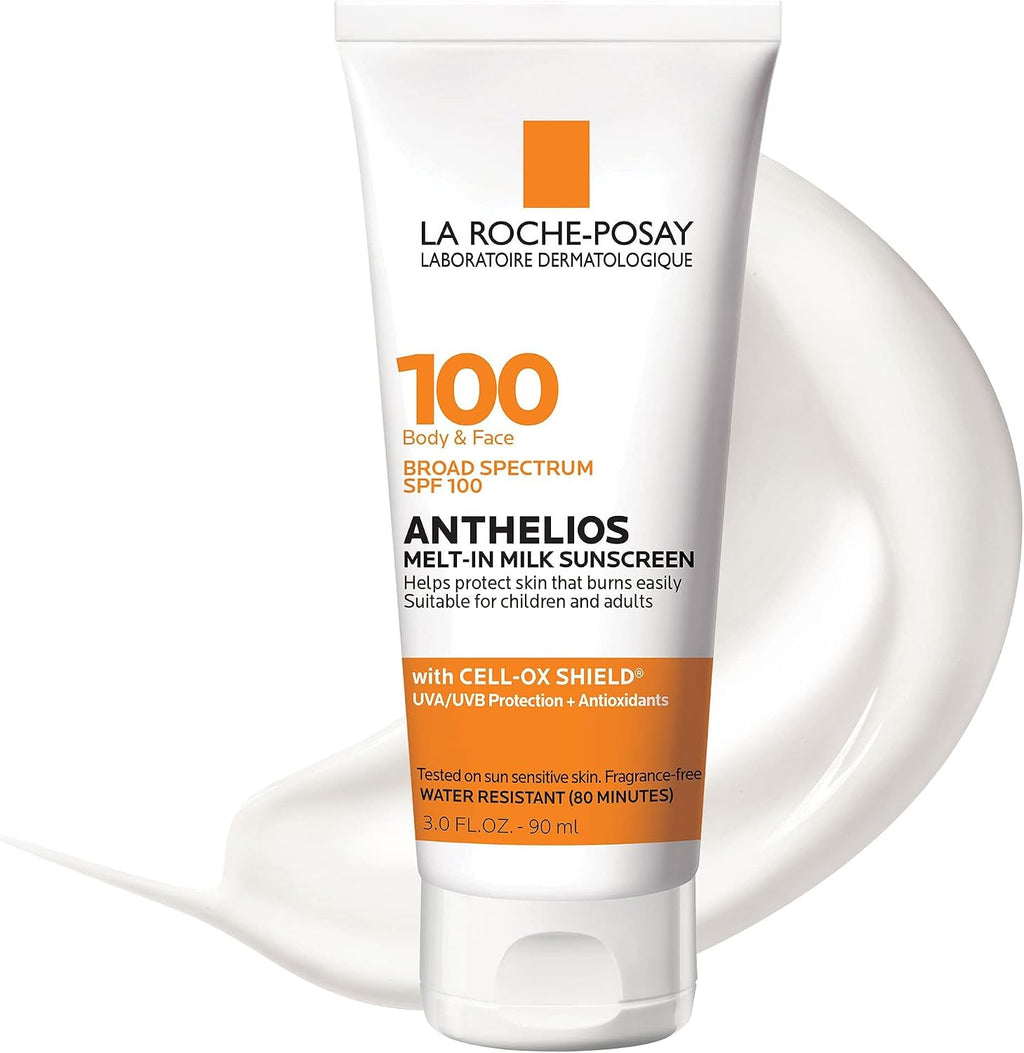 La Roche-Posay Anthelios Melt-In Milk Sunscreen for Face & Body SPF 100