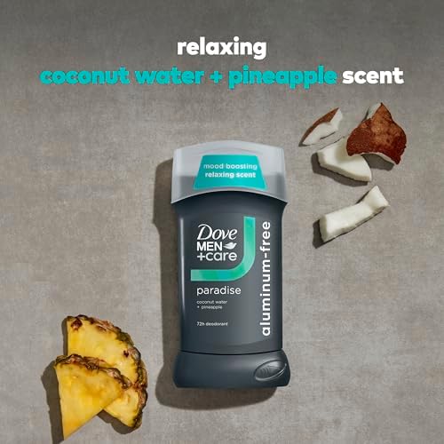 Dove Men Deodorant Stick, Paradise Mood Boosting Scent, Odor 3 oz