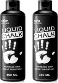 Liquid Chalk 2 oz & 12 oz, Mess-Free Gym Chalk for Lifting
