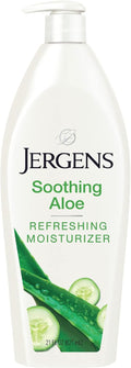 Jergens Soothing Aloe Body Lotion For Dry Skin, Moisturizer, 21 fl oz