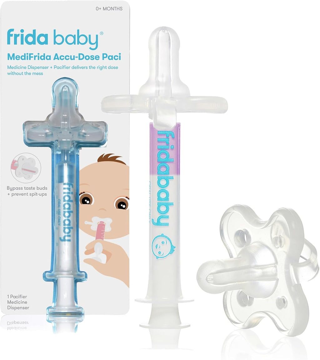 Frida Baby Medicine Pacifier Syringe, Accu-Dose Paci, Medi Frida, Fuss Free