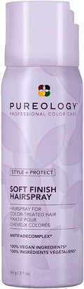Pureology Style + Protect Soft Finish Hairspray – Flexible Hold