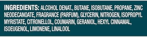 Degree Men Whole Body Deodorant Cool Rush Scent 72H Odor Protection 2.9 oz