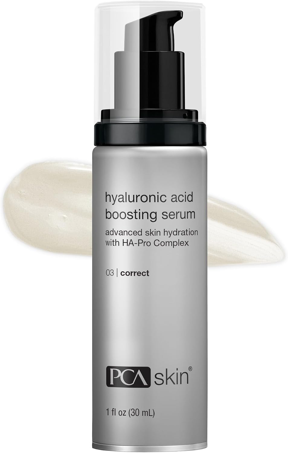 PCA SKIN Hyaluronic Acid Boosting Hydrating Face Serum, Lightweight, 1 oz