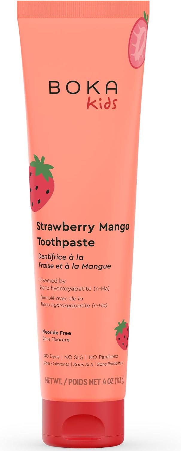 Boka Fluoride Free Toothpaste Nano Hydroxyapatite Toothpaste