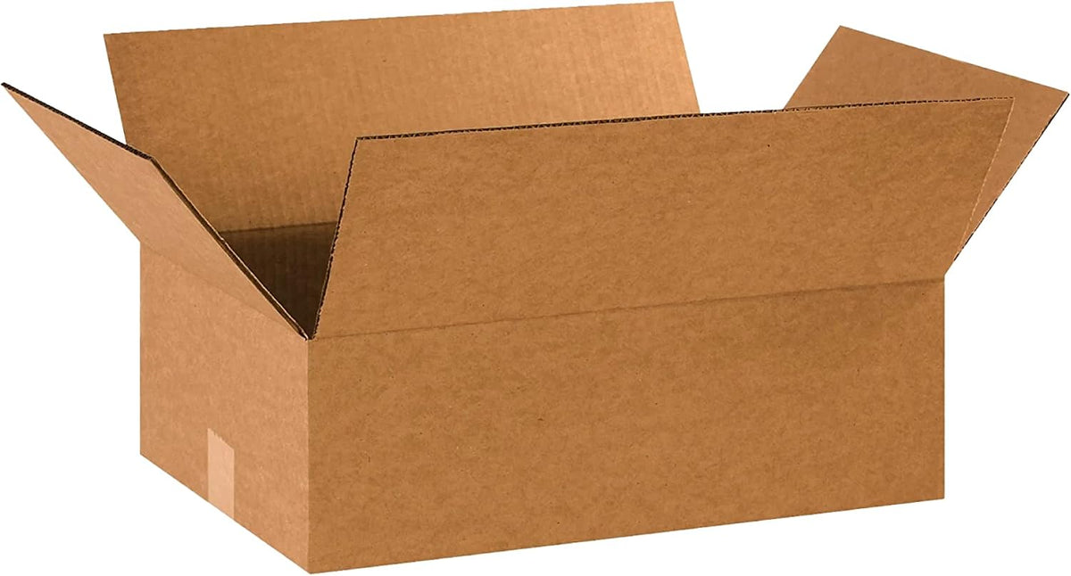 BOX USA Boxes Holds 65lbs, 18x12x6 25-Pk for Moving, Shipping & Packing