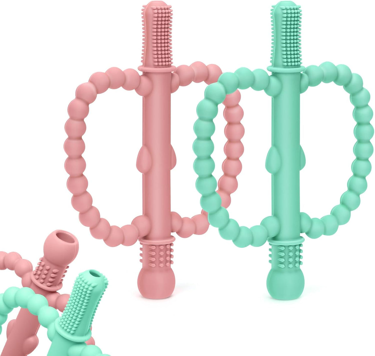 MISSLILI Baby Teething Toys for Babies 0-36 Months – Anti-Choking Design