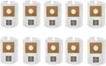 5 PCS Shop Vac Bags 5-8 Gallon Type E/H 90661 90671 Vac Bags by ALYYDBG