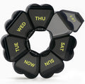 Cute Pill Organizer Weekly - Large 7 Day Compartments for Travel