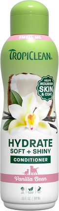 TropiClean Deshedding Dog Conditioner, Reduces Shedding, Softens Coat, 20oz