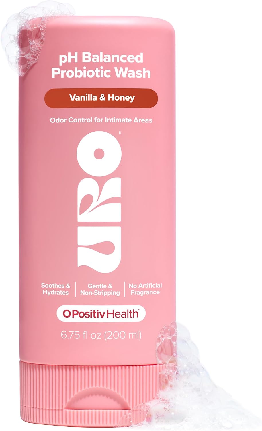 URO pH Balanced Probiotic Wash for Vaginal Odor, Eucalyptus – 6.75 oz