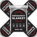 Emergency Blanket – 5 Pack – Thermal Mylar Foil Space Blankets