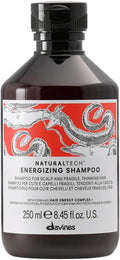 Davines Naturaltech ENERGIZING Shampoo Gentle Cleansing And Protection for Fragile Or Thinning Hair, Revitalize And Energize The Scalp