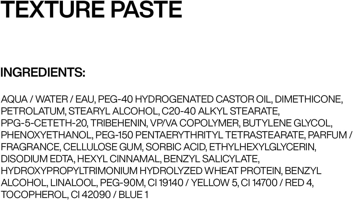 Redken Long-Lasting Styling Paste – Flexible Control, Medium Hold, 3.4 Oz