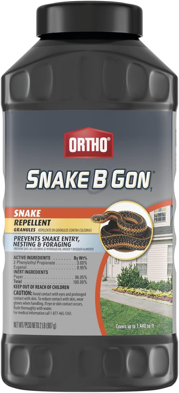 Ortho Snake B Gon1 Snake Repellent Granules, 2 lbs. (2-Pack)
