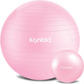 kisnbld Exercise Ball, Extra Thick Yoga Ball for Home Workout & Stability