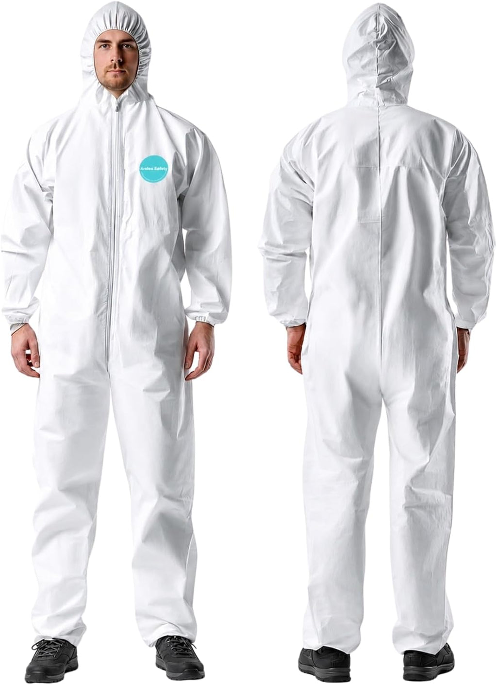Andes Hazmat Suit, Disposable Paint Suit, Lab Coverall