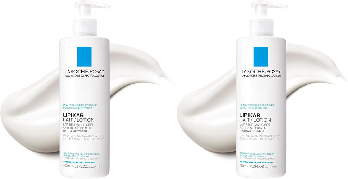 La Roche-Posay Lipikar Moisturizing Body Lotion for Dry Skin, Shea Butter
