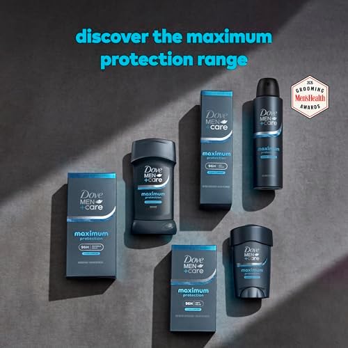 Dove Men 96-Hour Maximum Protection Spray Deodorant, Clean Comfort, 3.8 oz