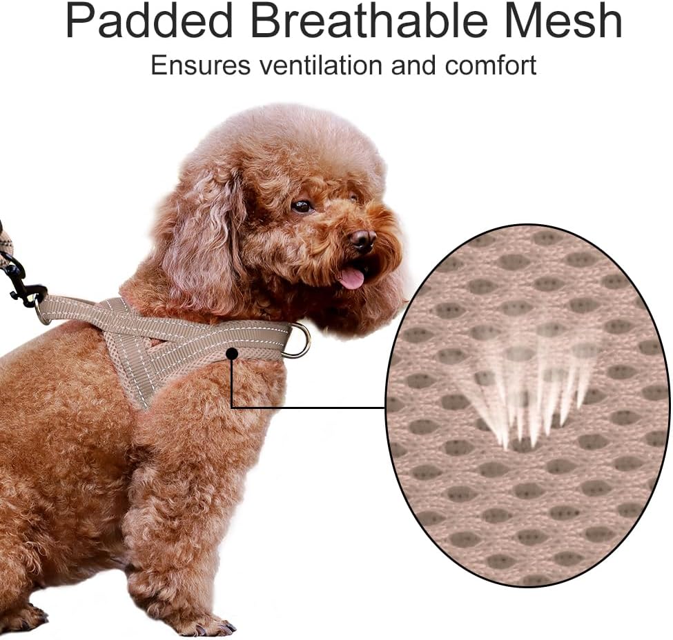 Plutus Pet No Pull Dog Harness for Medium Sized Dog, Breathable Mesh Padded