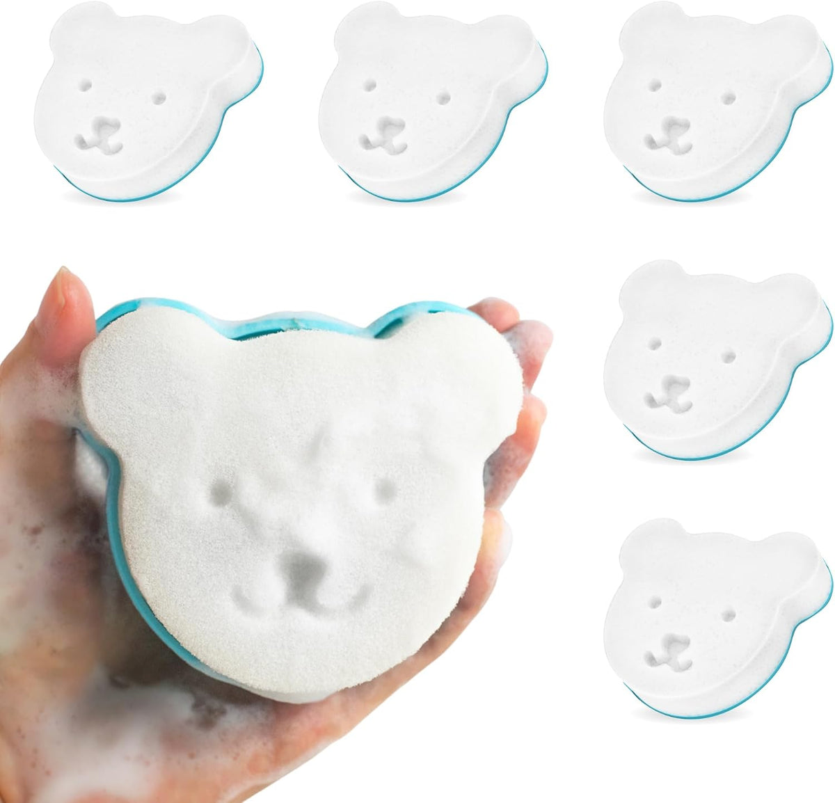 oogiebear Cradle Cap Brush Kit for Babies, 3 Piece Gentle Scalp Care Set